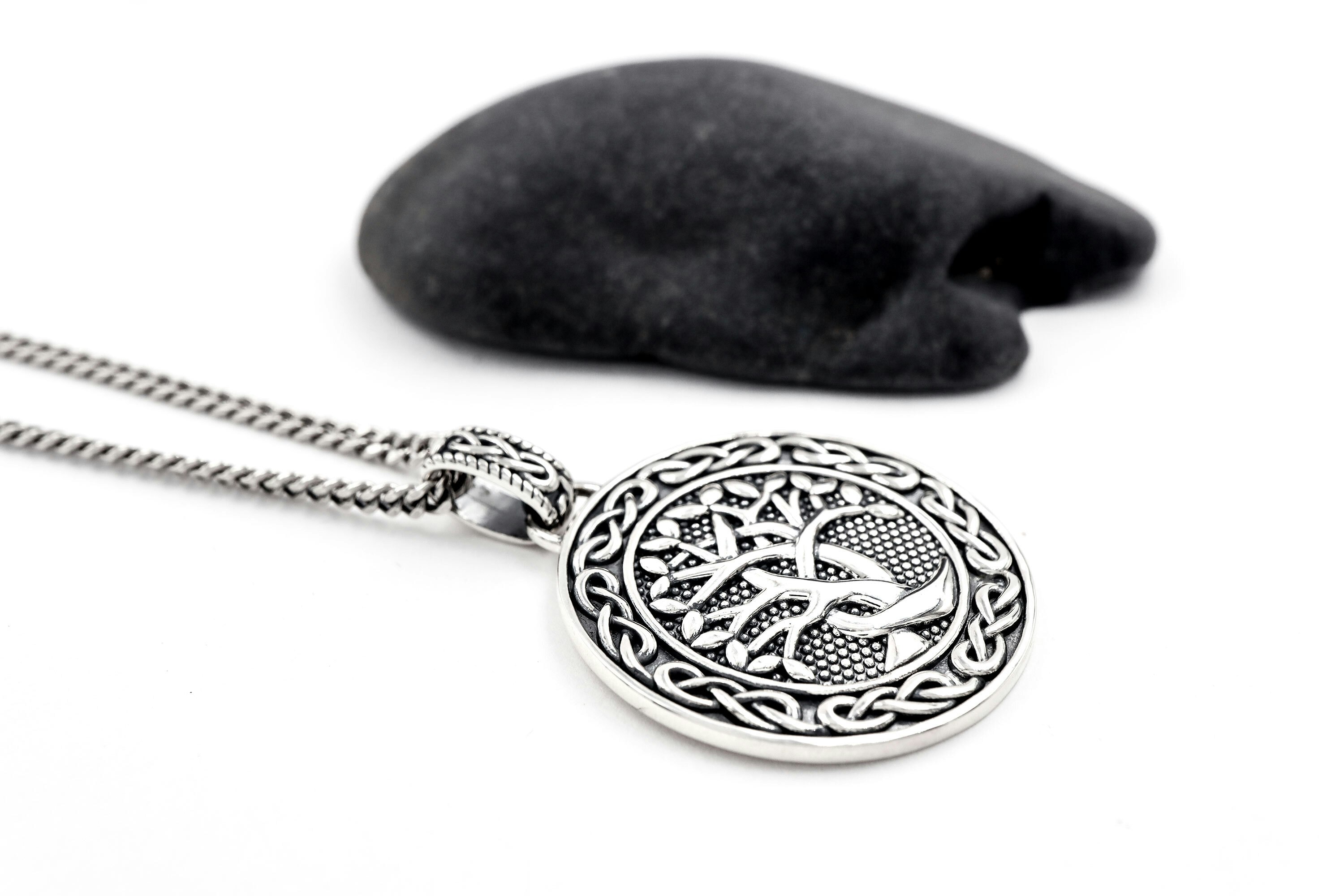 Coachuhhar Tree of Life Necklace 925 Sterling Silver Evil Eye Necklace with  Crystal Pendant Necklace Tree of Life Jewelry Gifts for Women Men Girls -  Walmart.com